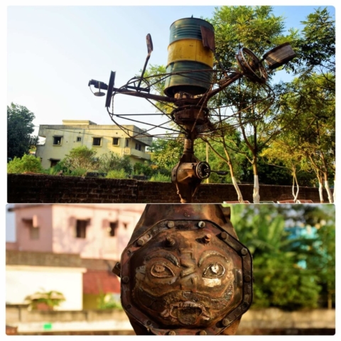 Bhubaneswar Open Air Museum - Drumming Paddle